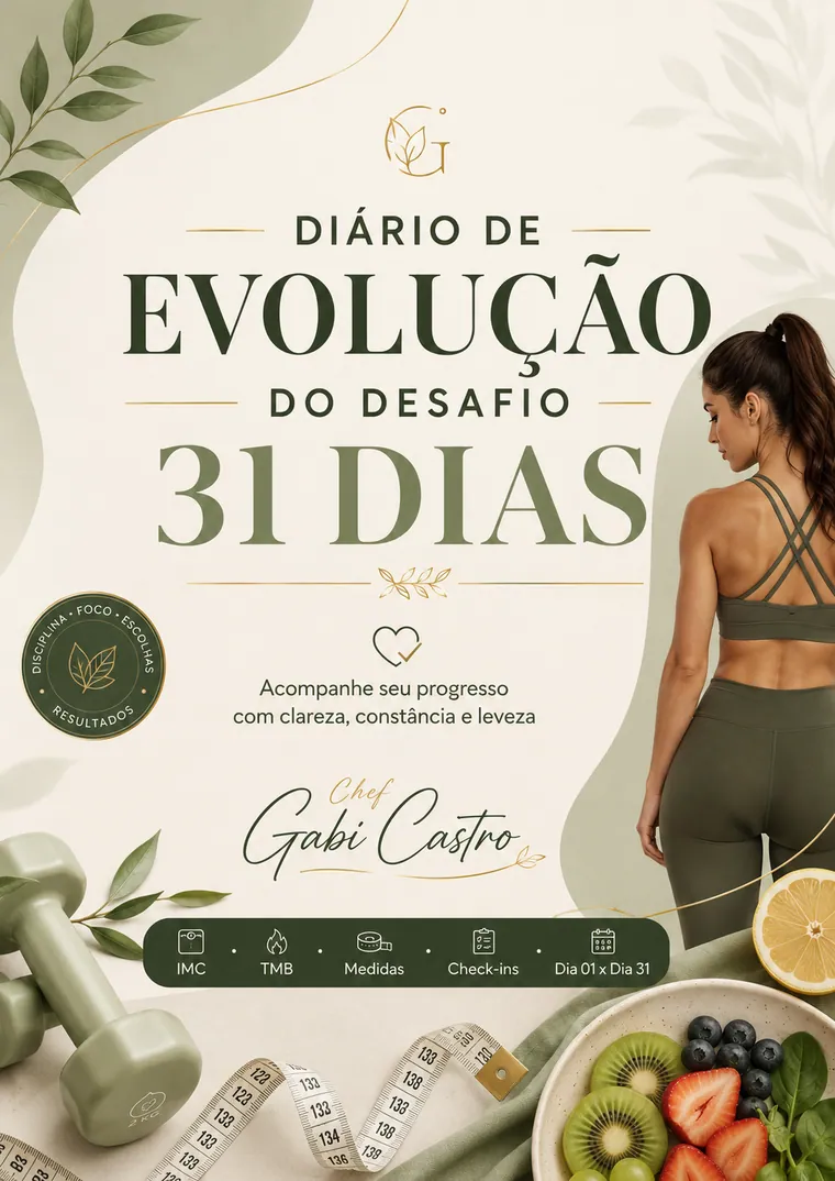 Diário de Evolução 31 dias